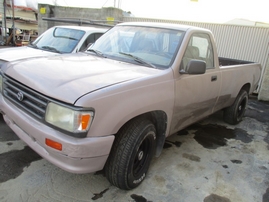 1993 TOYOTA T100 TAN STD CAB LONG BED 3.0L AT 2WD Z16155